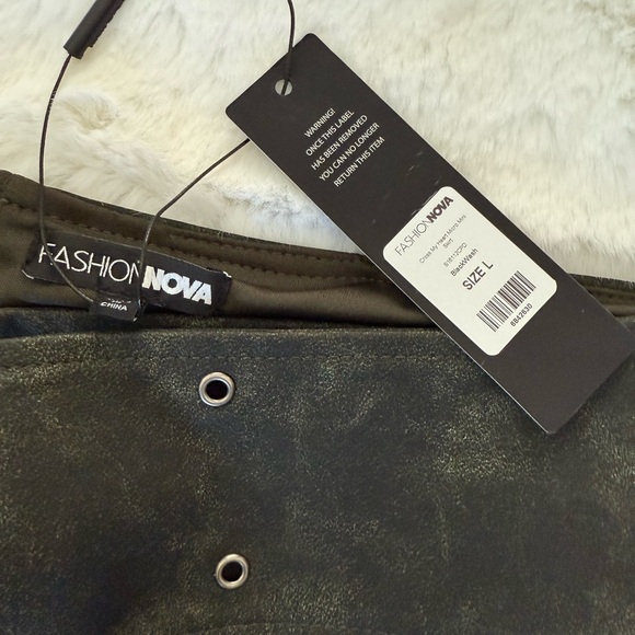 NWT Fashion Nova Cross My Heart Micro Mini Skirt - Picture 11 of 11